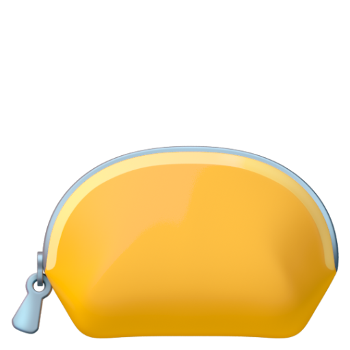 Emoji Túi cắp nách 👝 dạng 3D
