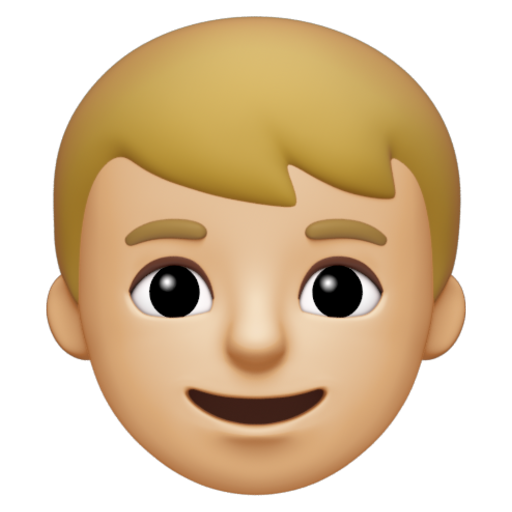 Emoji Con trai: màu da sáng trung bình 👦🏼 dạng 3D
