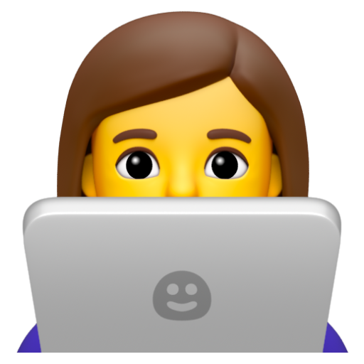 Emoji Kỹ sư công nghệ nữ 👩‍💻 dạng 3D