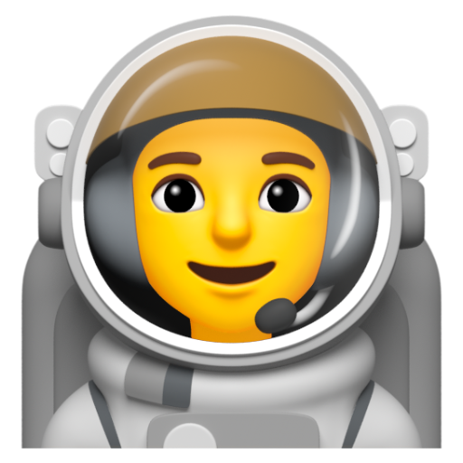 Emoji Phi hành gia nữ 👩‍🚀 dạng 3D