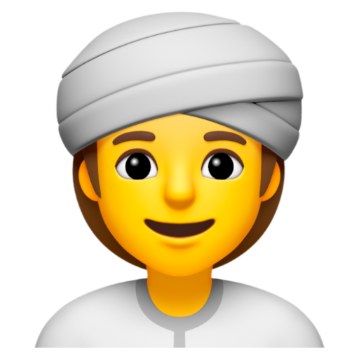 Emoji Người phụ nữ đội khăn xếp 👳‍♀ dạng 3D