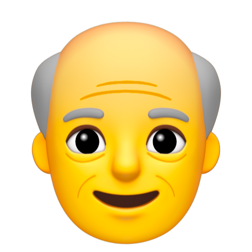 Emoji Cụ ông 👴 dạng 3D