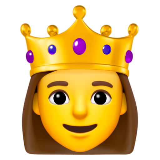 Emoji Công chúa 👸 dạng 3D