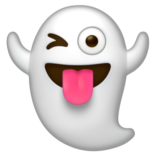 Emoji Ma 👻 dạng 3D