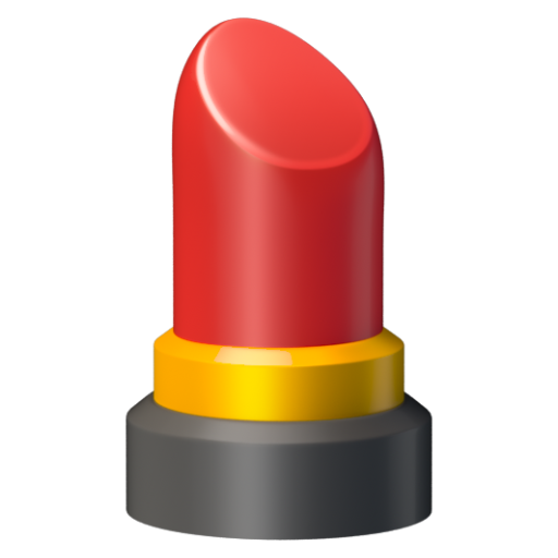 Emoji Son môi 💄 dạng 3D