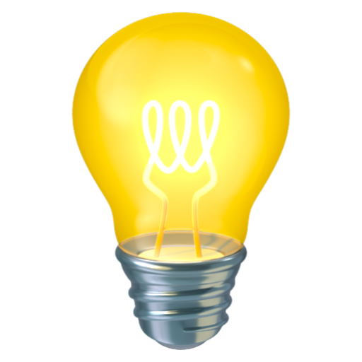 Emoji Bóng đèn 💡 dạng 3D