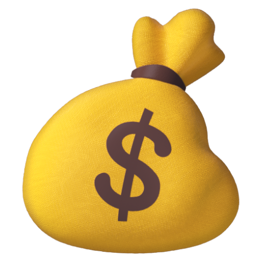 Emoji Túi tiền 💰 dạng 3D