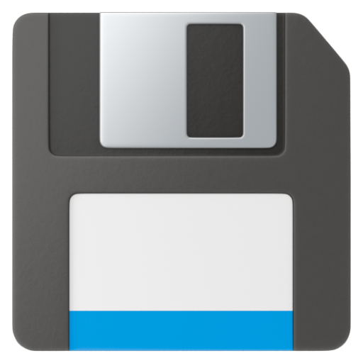 Emoji Đĩa mềm 💾 dạng 3D