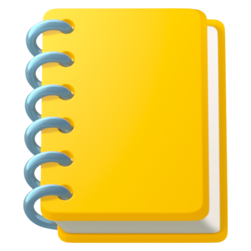Emoji Sổ cái 📒 dạng 3D