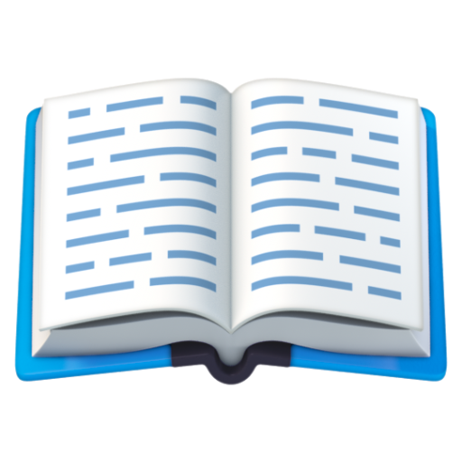 Emoji Sách đang mở 📖 dạng 3D