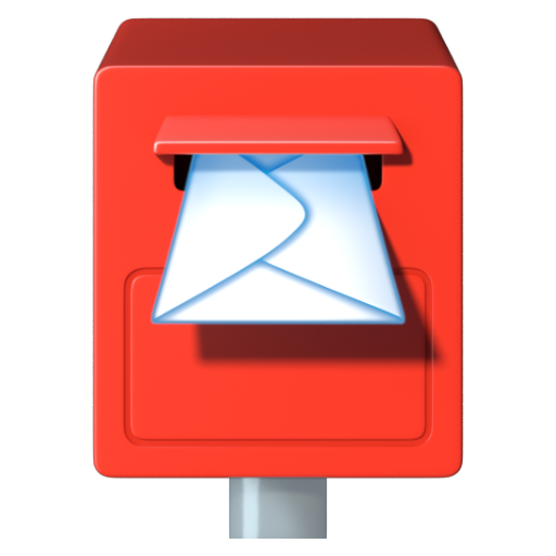 Emoji Hòm thư 📮 dạng 3D
