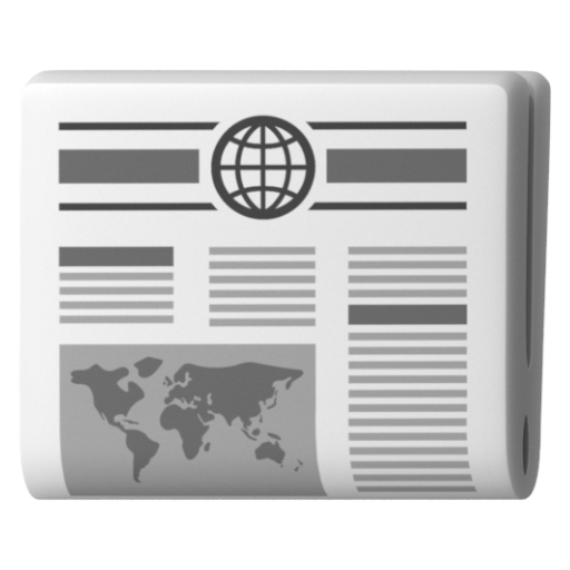 Emoji Báo 📰 dạng 3D