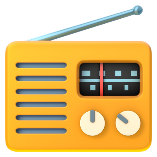 Emoji Radio 📻 dạng 3D