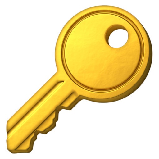 Emoji Chìa khóa 🔑 dạng 3D