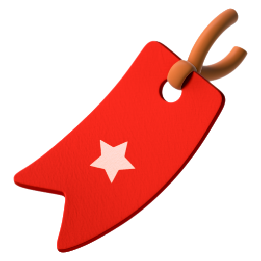 Emoji Đánh dấu trang 🔖 dạng 3D