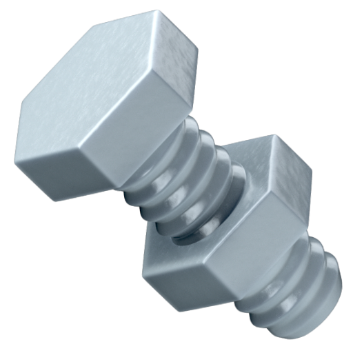 Emoji Đai ốc và bu lông 🔩 dạng 3D