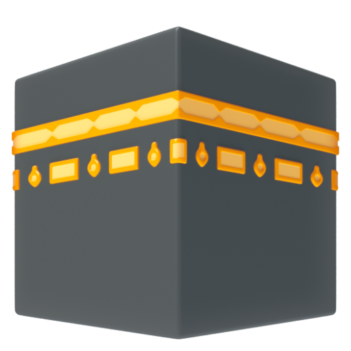 Emoji Kaaba 🕋 dạng 3D