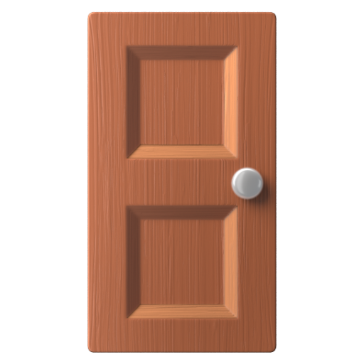 Emoji Cửa 🚪 dạng 3D