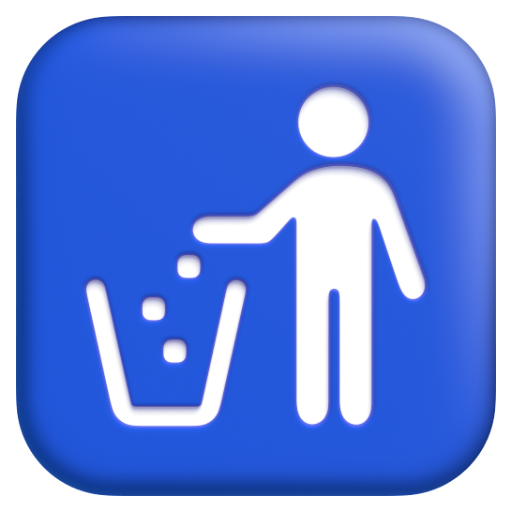 Emoji Ký hiệu bỏ rác vào thùng 🚮 dạng 3D