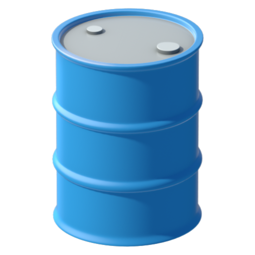 Emoji Thùng dầu 🛢 dạng 3D