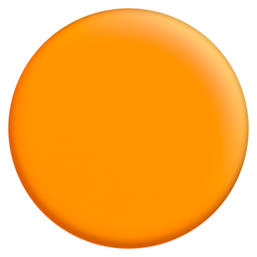 Emoji Hình tròn màu cam 🟠 dạng 3D