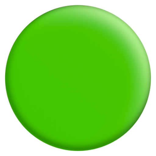 Emoji Hình tròn màu xanh lá cây 🟢 dạng 3D