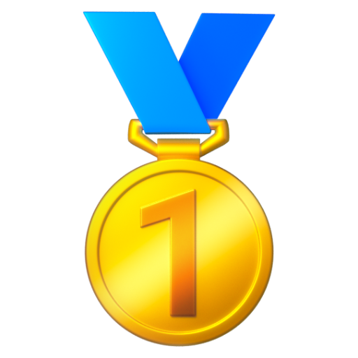 Emoji Huy chương vàng 🥇 dạng 3D