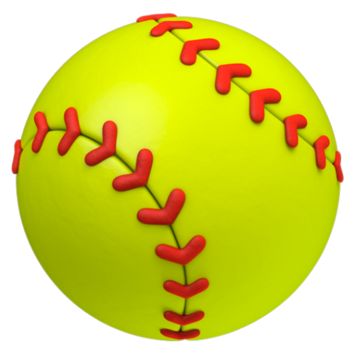 Emoji Bóng mềm 🥎 dạng 3D