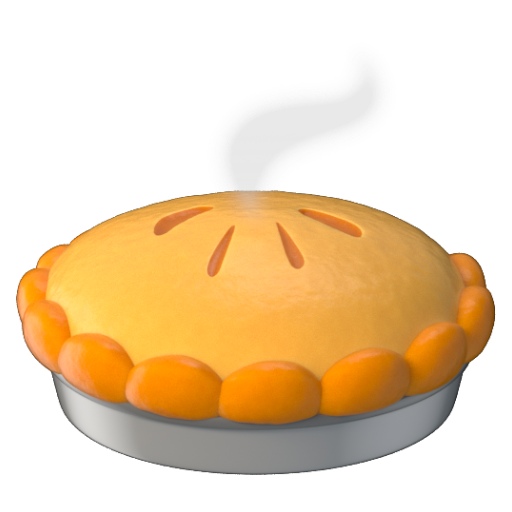 Emoji Bánh nướng 🥧 dạng 3D