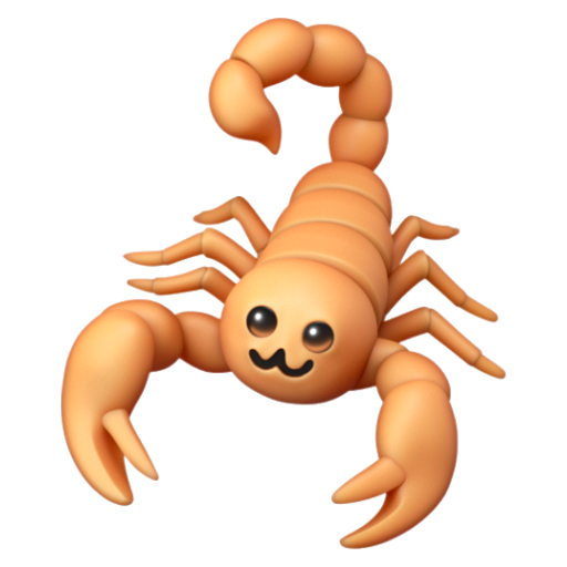 Emoji Bọ cạp 🦂 dạng 3D