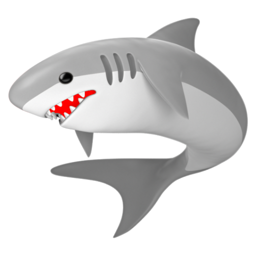 Emoji Cá mập 🦈 dạng 3D