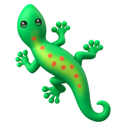 Emoji Thằn lằn 🦎 dạng 3D