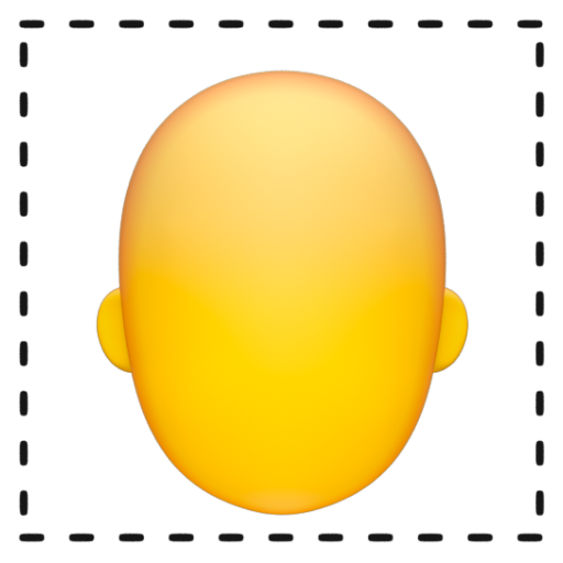 Emoji Hói 🦲 dạng 3D