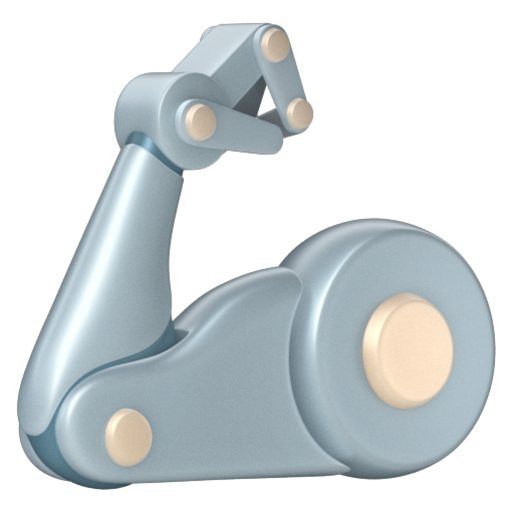 Emoji Cánh tay giả 🦾 dạng 3D