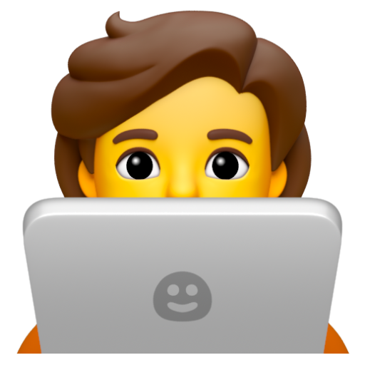 Emoji Kỹ sư công nghệ 🧑‍💻 dạng 3D