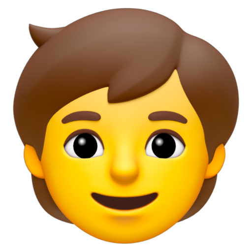 Emoji Trẻ em 🧒 dạng 3D