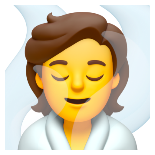 Emoji Người ở trong phòng xông hơi 🧖 dạng 3D