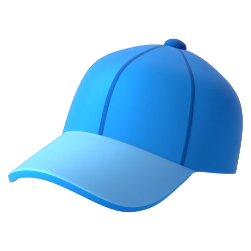 Emoji Mũ lưỡi trai 🧢 dạng 3D