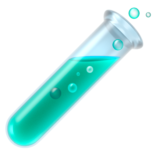 Emoji Ống nghiệm 🧪 dạng 3D