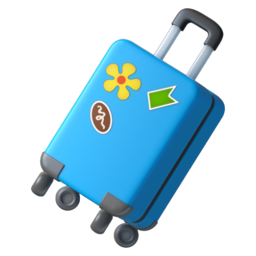 Emoji Hành lý 🧳 dạng 3D