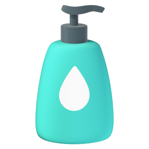 Emoji Chai sữa dưỡng da 🧴 dạng 3D