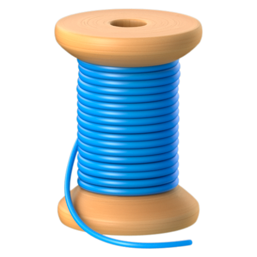 Emoji Sợi chỉ 🧵 dạng 3D