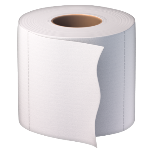 Emoji Cuộn giấy 🧻 dạng 3D