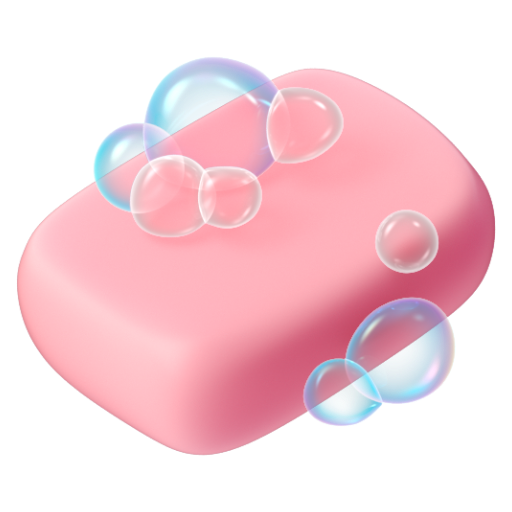 Emoji Xà phòng 🧼 dạng 3D