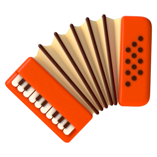 Emoji Phong cầm 🪗 dạng 3D