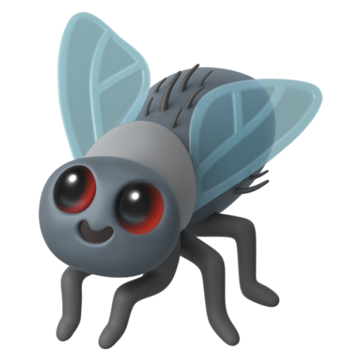 Emoji Con ruồi 🪰 dạng 3D
