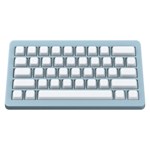 Emoji Bàn phím ⌨ dạng 3D