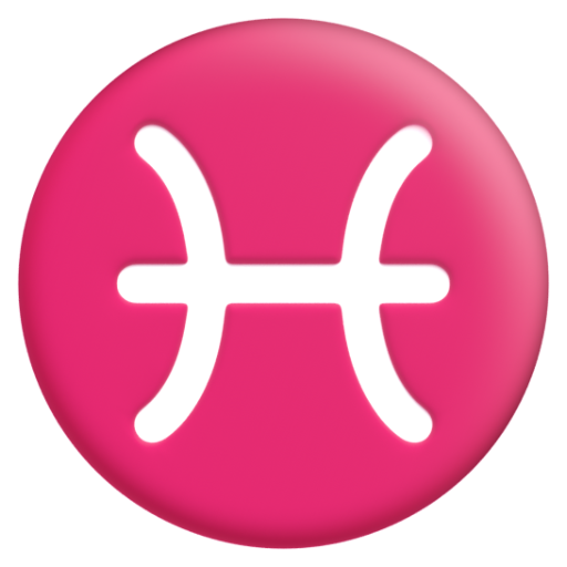 Emoji Cung Song Ngư ♓ dạng 3D