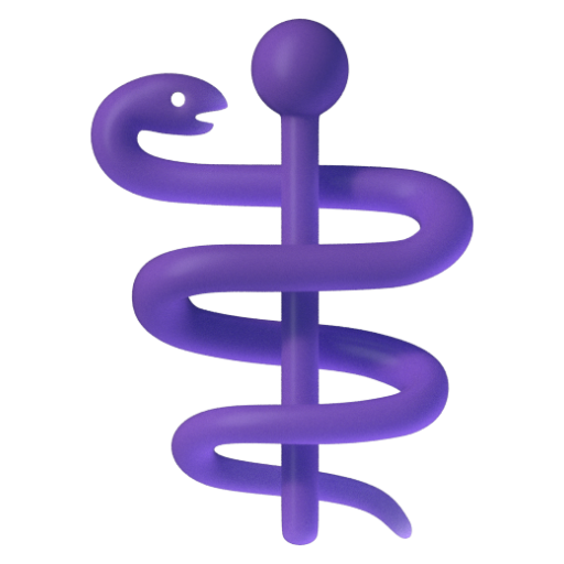 Emoji Biểu tượng y tế ⚕ dạng 3D