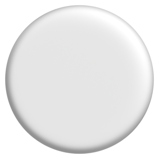 Emoji Hình tròn màu trắng ⚪ dạng 3D